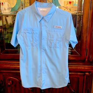 Columbia Boys' PFG Bahama Short Sleeve Shirt